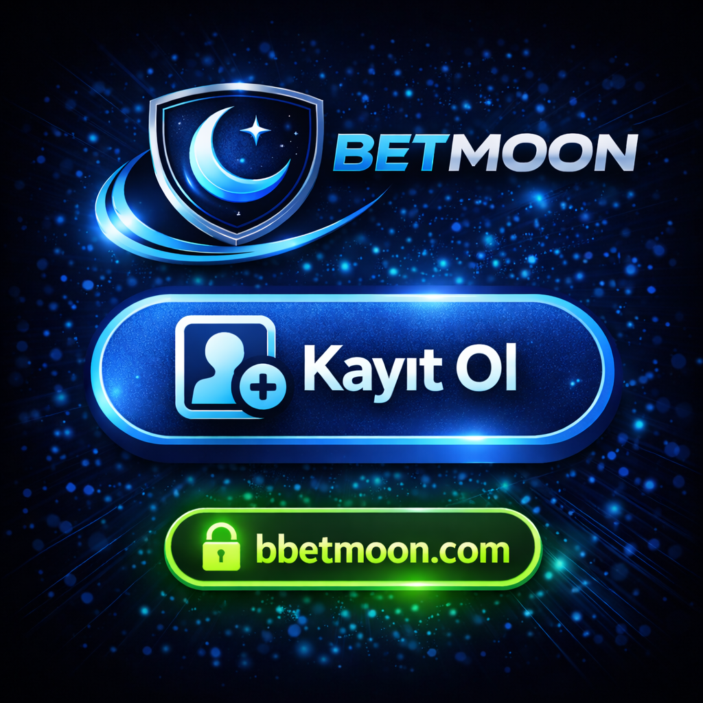 Betmoon kayıt için gerekli bilgiler.