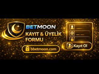 Betmoon kayıt işlemleri